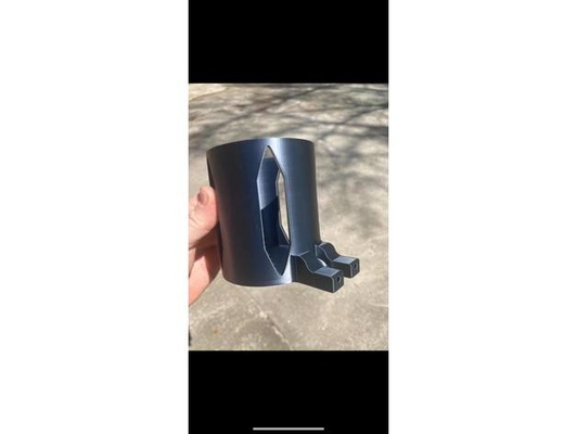 esteira garrafa suporte anexo horizonte ginástica t101 by junkyard77 adicionar copo água agua 3d print model - Mito3D