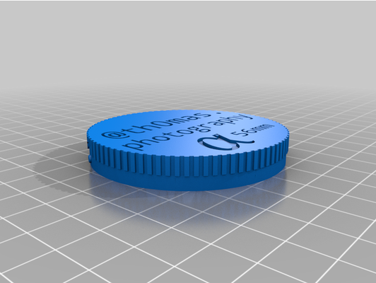 sony mount gorra by vdubmecanico 3d print model - Mito3D