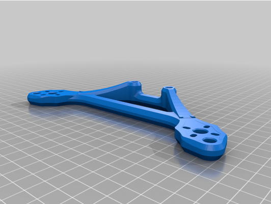 flattened motor holders by pie man 3d print model - Mito3D