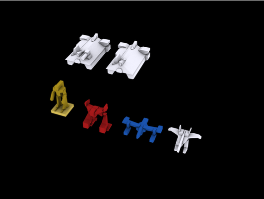 orguss minis pack by norsehound actual anime 3d print model - Mito3D