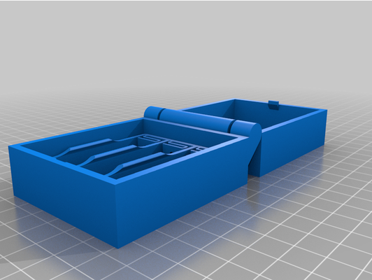 aaa caja conmutador on print in place apoya by fontanela batería soporte cambiar interruptor impresión sitio apoyo 3d print model - Mito3D