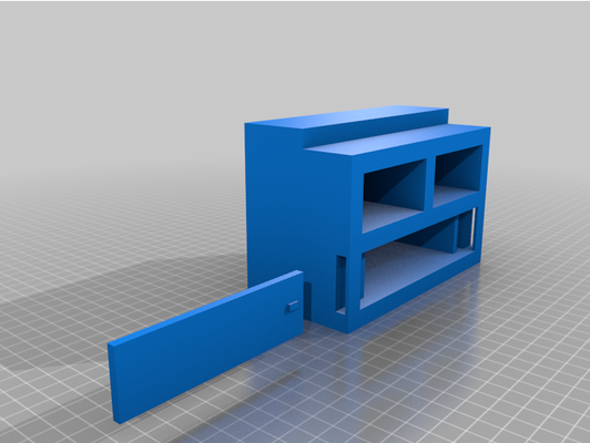 display case mock-up by achinton 3d print model - Mito3D