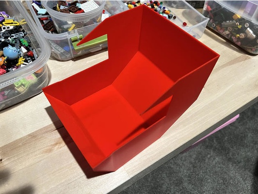 kumpel behälter by wookets64 container schreibtisch aufhänger montieren openscad tabelle 3d print model - Mito3D