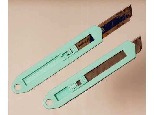 18mm snap off utilidad cuchillo by jprofessorek espada 3d print model - Mito3D
