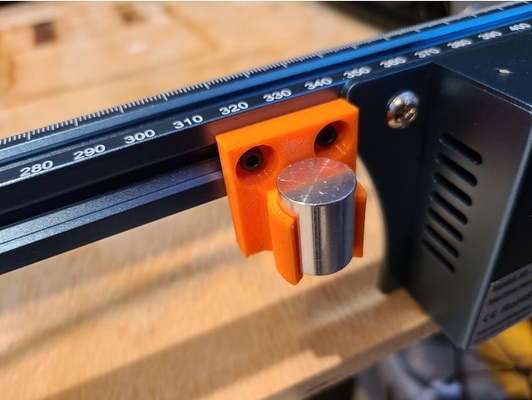 esculpir s9 foco altura calibre suporte 3mm buracos by brentarogers laser cortador ferramenta 3d print model - Mito3D