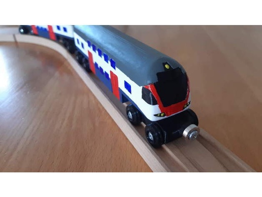 madera juguete entrenar s bahn rabe 511 by huelelo 3d print model - Mito3D