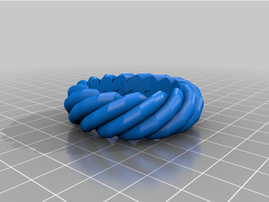 croissant ringe by ellactriccreations 3d print model - Mito3D