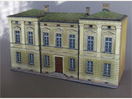 town house 5 by pietia 28mm architecture bolt action building historical model trains scale wargaming 3d print model - Mito3D
