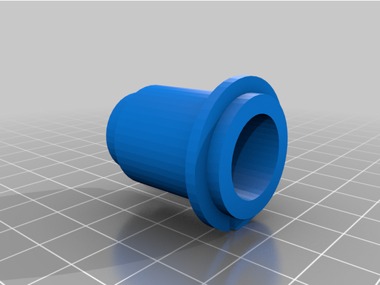 adventure force aeon pro aluminum barrel holder by evanft nerf 3d print model - Mito3D