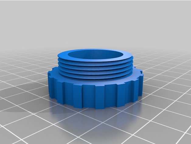 adapter orkli to m30x1 5mm by essen etrv m28x1 m30x15 kühler clever thermostatisch trv ventil 3D print model - Mito3D