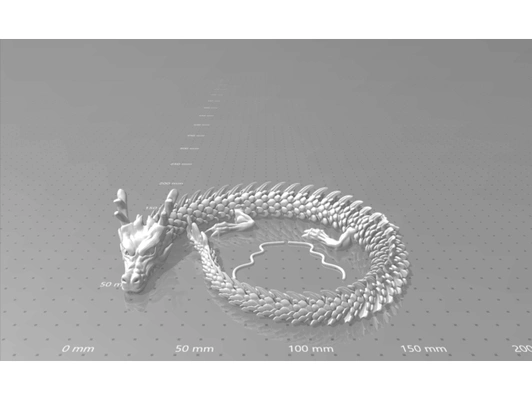 esnek taşınabilir ejderha by aussie348 3d print model - Mito3D