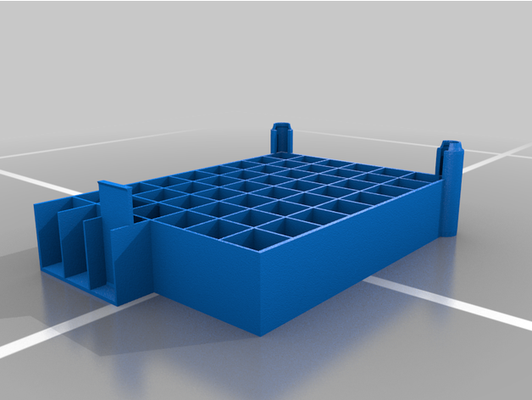 empilhamento munição bandeja 30 cal caixa 40 10mm 45 by lordthrash 3d print model - Mito3D