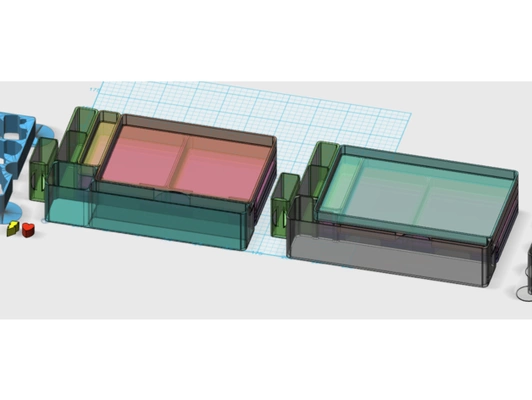 minúsculo épico mazmorras delgado almacenamiento base or expansión mini remezclar by randy82103 3d print model - Mito3D
