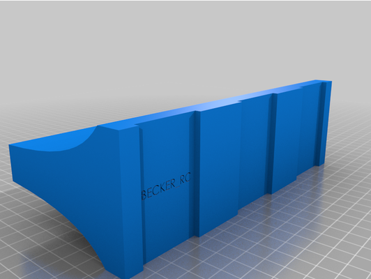 1 10 concrete barrier by imattbckr 3d print model - Mito3D