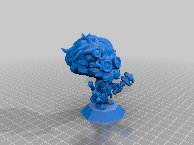 heimerdinger base by ozcodex liga leyendas liga of leyendas jajaja 3D print model - Mito3D