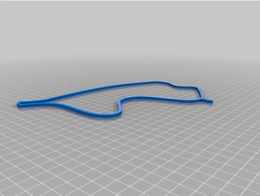 mosport international chemin roulement ontario canada course piste circuit by updesky piste 3d print model - Mito3D