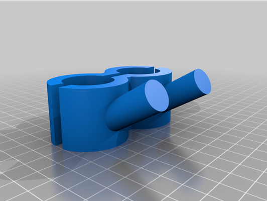 towel dryer hook by snark79 3d print model - Mito3D