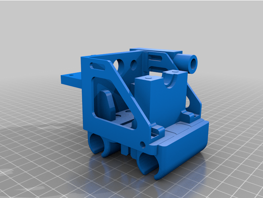 carrier x prusa by zeitas anet a8 x-carrier 3d print model - Mito3D