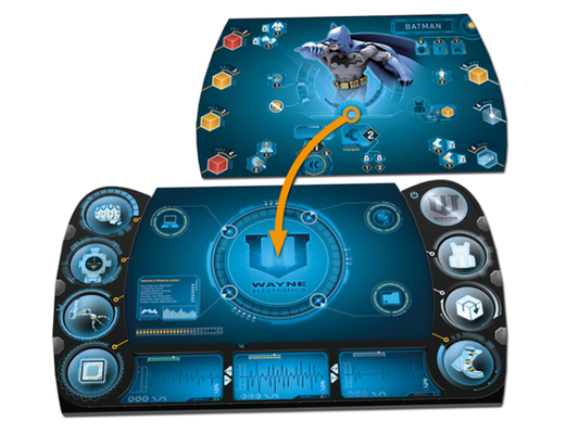batman gotham ciudad crónicas tapete juego by zenovello mesa juegos inserciones 3d print model - Mito3D