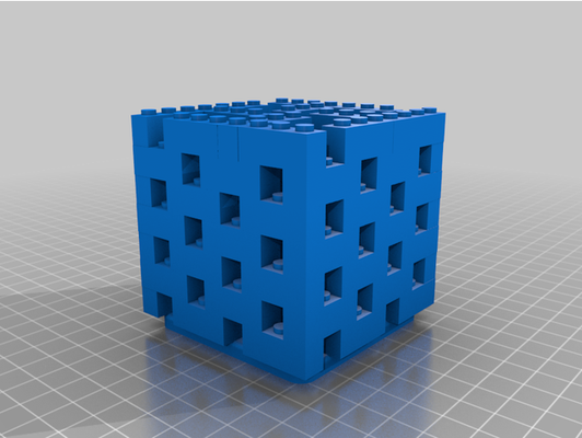 briques jays technologie voûte cpu glacière soumission by bleu lazer 3d print model - Mito3D