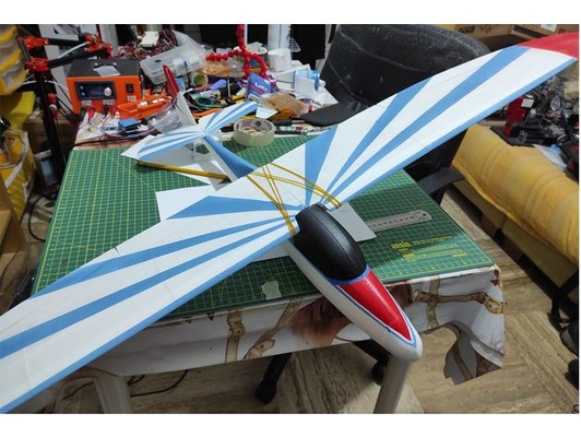 lo 100 planador by voo livre rc avião 3d print model - Mito3D