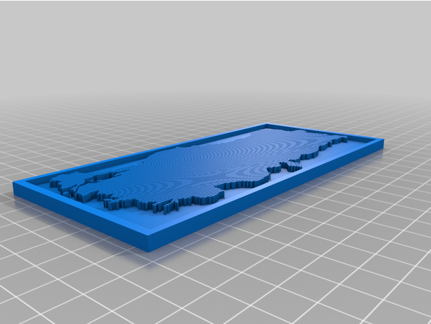 turkiye by ftftft ay yildiz turco tacchino carta geografica 3D print model - Mito3D