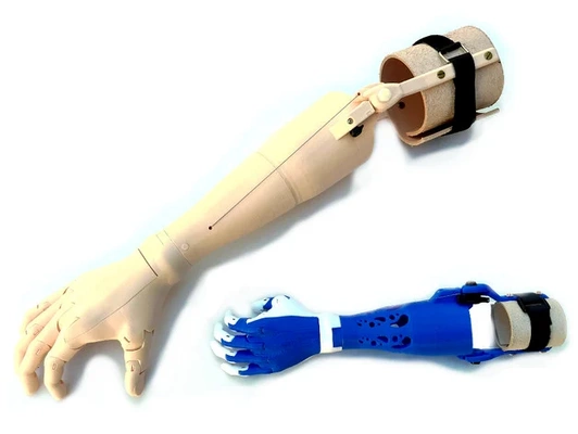 kwawu arm 30 - socket version by jacquinbuchanan 3d prosthetic e-nable enable printable prosthetics prosthesis hand 3d print model - Mito3D