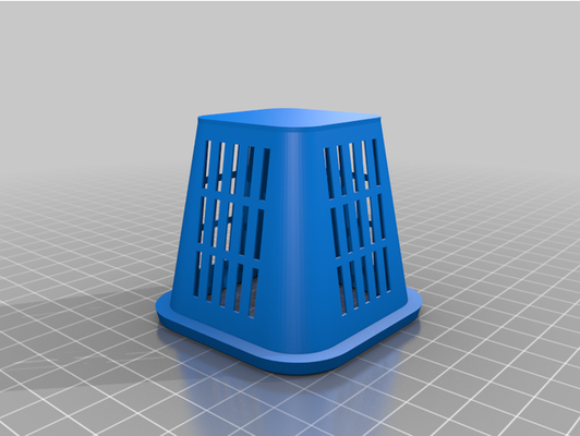 ikea vaxer hydroponisch pflanze topf by lordkesil 3d print model - Mito3D