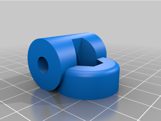panavise suction cup 1 4-20 thread mount adapter by mad goat customs 3d print model - Mito3D
