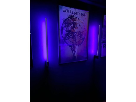 diy ambient wall light inspired by hue liane shejken lamp led strip moodlight mood philips 3d print model - Mito3D