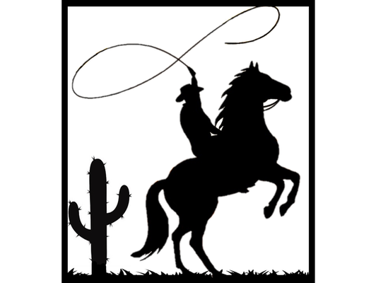 2d cowboy on pferd by ghos7ar 2dart kunst mauer wunderschönen geburtstag schwarz kuh cowboys dekor dekoration dekorativ einfach drucken to rahmen geschenk zuhause haus pferde bild silhouette klein aufhänger montieren western wild 3d print model - Mito3D