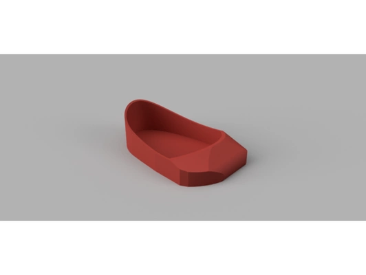 amerikanisch mädchen puppe schuh basic slipper by neosol generation 3d print model - Mito3D