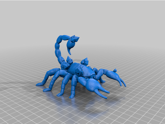 teruo brimstone scorpion xl by teruel 3d print model - Mito3D