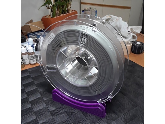pom carniceiro carretel rolos by saschauncia rolamento filamento suporte rolo porta bobinas monte roda 3d print model - Mito3D