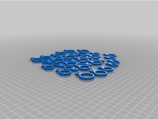 ring sizes 0-16 by e3dcreations rings sizer 3d print model - Mito3D