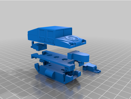 thomas maceralar humvee by küçük 3d print model - Mito3D