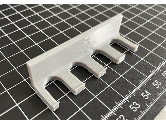 toothbrush holder 4x slim v2 by timosa 3d print model - Mito3D