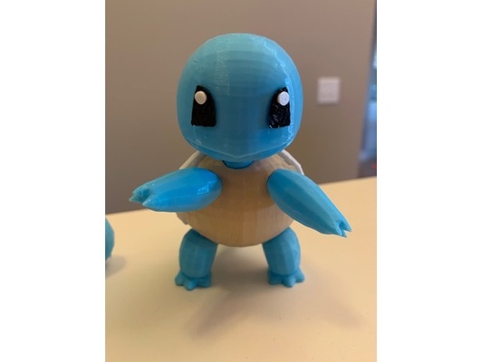 squirtle by bradleys pokemon pokemongo pokemons figures go toy 3d print model - Mito3D