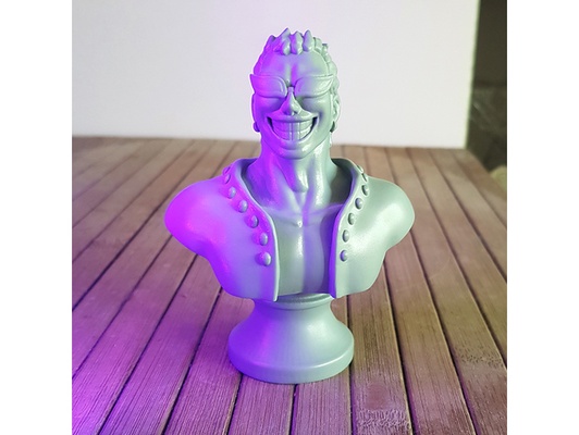 donquijote doflamingo stück by roland bismarck 3d print model - Mito3D