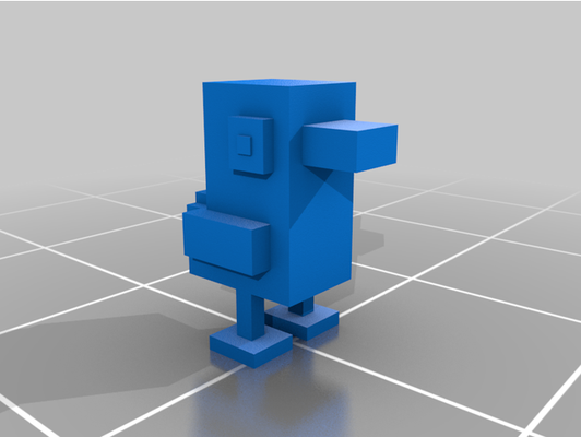 zangado estrada pato selvagem by 3dperspective 3d print model - Mito3D