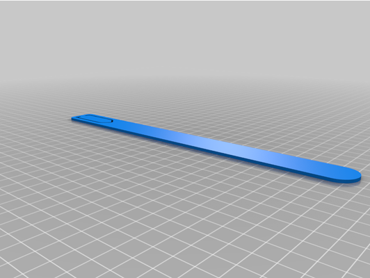cross stitch ruler by ngropman 3d print model - Mito3D