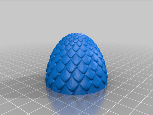 dragon egg d20 holder by zzman73051 box container dice dnd dungeons dragons threaded threads 3d print model - Mito3D