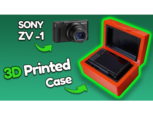 sony zv-1 camera case by moromete zv1 3d print model - Mito3D