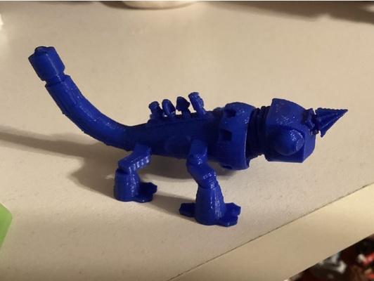 revvit dinotrux by 3dperspective dino dinosaur drill lizard madewithtinkercad reptool tinkercad tool 3d print model - Mito3D