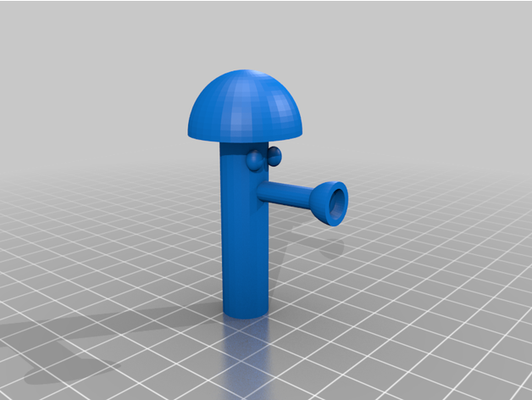 scardey shroom by mrgold316 3d print model - Mito3D