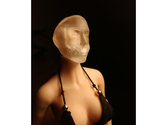 meena esculpir cabeza by melánico 3d print model - Mito3D