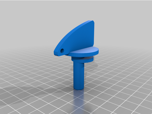 wallaby child bicycle seat key by polkovnik 3d print model - Mito3D