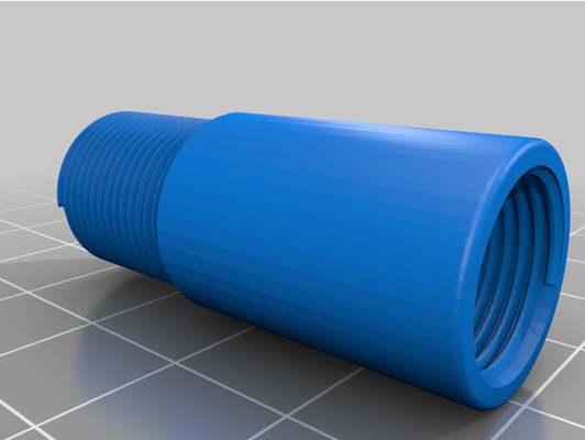 adaptor 12 mm to 14 mp7 we airsoft by tabata2b 3d print model - Mito3D