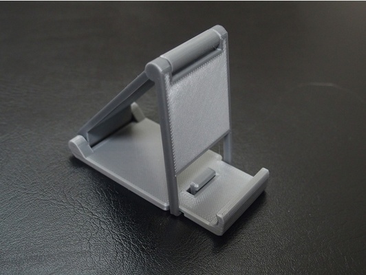 smartphone stand 6 by asimomagisch handy mobiltelefon telefon halter unterstützung 3d print model - Mito3D