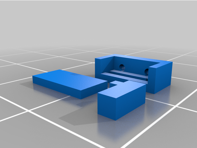 3d printable 8x4mm spst slide switch by eques electrical components electronics 3D print model - Mito3D